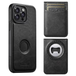 Custodia per telefono Suteni G1S5 2 in 1 con apribottiglie magnetico rimovibile, porta carte e retro in pelle bovina., For iPhone 13 Pro Max, For iPhone 13 Pro, For iPhone 13, For iPhone 12 / 12 Pro, For iPhone 12 Pro Max