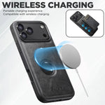 Custodia per telefono Suteni G1S5 2 in 1 con apribottiglie magnetico rimovibile, porta carte e retro in pelle bovina., For iPhone 13 Pro Max, For iPhone 13 Pro, For iPhone 13, For iPhone 12 / 12 Pro, For iPhone 12 Pro Max