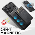 Custodia per telefono Suteni G1S5 2 in 1 con apribottiglie magnetico rimovibile, porta carte e retro in pelle bovina., For iPhone 13 Pro Max, For iPhone 13 Pro, For iPhone 13, For iPhone 12 / 12 Pro, For iPhone 12 Pro Max