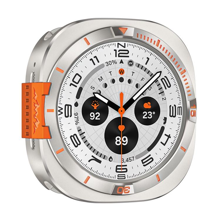 Custodia protettiva in metallo per orologio con PC integrato in stile alpino., For Samsung Galaxy Watch Ultra 47mm / Ultra 2025
