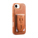 Custodia per telefono CaseNeo Retro con cinturino da polso elastico, porta carte e retro magnetico., For iPhone 17e / 16e, For iPhone 17 Pro Max, For iPhone 17 Pro, For iPhone 17, For iPhone Air, For iPhone 16 Pro Max
