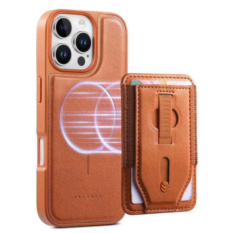 Custodia per telefono CaseNeo Retro con cinturino da polso elastico, porta carte e retro magnetico., For iPhone 16 Pro, For iPhone 16 Plus, For iPhone 16, For iPhone 15 Pro Max, For iPhone 15 Pro, For iPhone 15 Plus