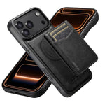 Custodia per telefono Suteni G5S5 2 in 1 con apribottiglie magnetico rimovibile, porta carte e retro in pelle bovina., For iPhone 17 Pro Max, For iPhone 17 Pro, For iPhone 17, For iPhone Air, For iPhone 16 Pro Max, For iPhone 16 Pro, For iPhone 16 Plus...