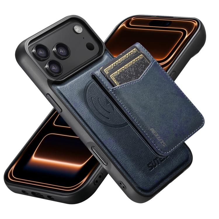 Custodia per telefono Suteni G5S5 2 in 1 con apribottiglie magnetico rimovibile, porta carte e retro in pelle bovina., For iPhone 17 Pro Max, For iPhone 17 Pro, For iPhone 17, For iPhone Air, For iPhone 16 Pro Max, For iPhone 16 Pro, For iPhone 16 Plus...