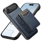 Custodia per telefono Suteni G5S5 2 in 1 con apribottiglie magnetico rimovibile, porta carte e retro in pelle bovina., For iPhone 17 Pro Max, For iPhone 17 Pro, For iPhone 17, For iPhone Air, For iPhone 16 Pro Max, For iPhone 16 Pro, For iPhone 16 Plus...