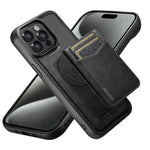 Custodia per telefono Suteni G5S5 2 in 1 con apribottiglie magnetico rimovibile, porta carte e retro in pelle bovina., For iPhone 15 Pro Max, For iPhone 15 Pro, For iPhone 15 Plus, For iPhone 15, For iPhone 14 Plus, For iPhone 14, For iPhone 14 Pro    ...