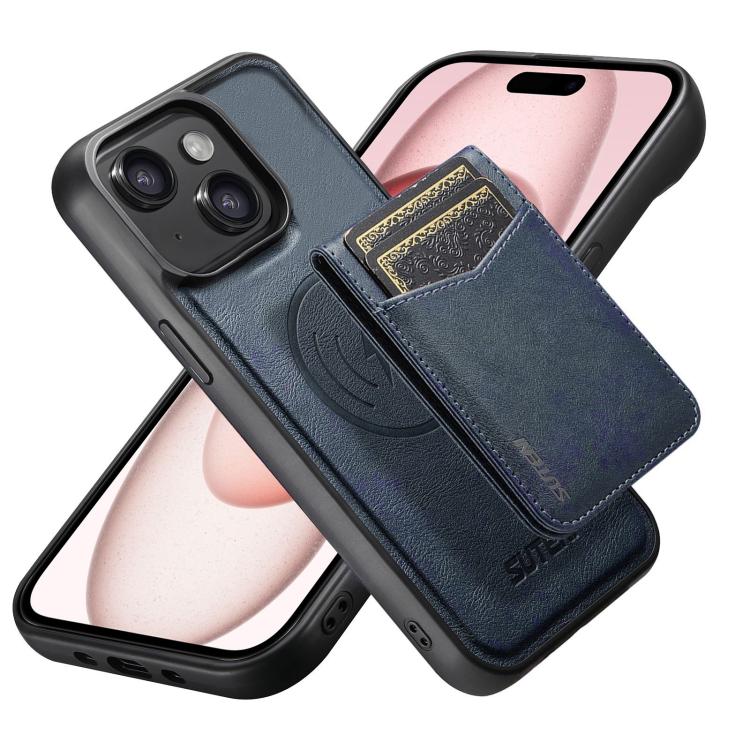 Custodia per telefono Suteni G5S5 2 in 1 con apribottiglie magnetico rimovibile, porta carte e retro in pelle bovina., For iPhone 15 Pro Max, For iPhone 15 Pro, For iPhone 15 Plus, For iPhone 15, For iPhone 14 Plus, For iPhone 14, For iPhone 14 Pro    ...