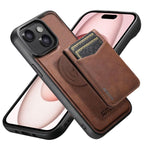 Custodia per telefono Suteni G5S5 2 in 1 con apribottiglie magnetico rimovibile, porta carte e retro in pelle bovina., For iPhone 15 Pro Max, For iPhone 15 Pro, For iPhone 15 Plus, For iPhone 15, For iPhone 14 Plus, For iPhone 14, For iPhone 14 Pro    ...
