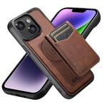 Custodia per telefono Suteni G5S5 2 in 1 con apribottiglie magnetico rimovibile, porta carte e retro in pelle bovina., For iPhone 15 Pro Max, For iPhone 15 Pro, For iPhone 15 Plus, For iPhone 15, For iPhone 14 Plus, For iPhone 14, For iPhone 14 Pro    ...