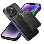 Custodia per telefono Suteni G5S5 2 in 1 con apribottiglie magnetico rimovibile, porta carte e retro in pelle bovina., For iPhone 15 Pro Max, For iPhone 15 Pro, For iPhone 15 Plus, For iPhone 15, For iPhone 14 Plus, For iPhone 14, For iPhone 14 Pro    ...