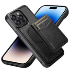 Custodia per telefono Suteni G5S5 2 in 1 con apribottiglie magnetico rimovibile, porta carte e retro in pelle bovina., For iPhone 15 Pro Max, For iPhone 15 Pro, For iPhone 15 Plus, For iPhone 15, For iPhone 14 Plus, For iPhone 14, For iPhone 14 Pro    ...