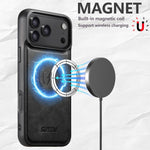 Custodia per telefono Suteni G5S5 2 in 1 con apribottiglie magnetico rimovibile, porta carte e retro in pelle bovina., For iPhone 13 Pro Max, For iPhone 13 Pro, For iPhone 13, For iPhone 12 Pro Max, For iPhone 12 / 12 Pro