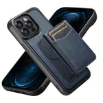 Custodia per telefono Suteni G5S5 2 in 1 con apribottiglie magnetico rimovibile, porta carte e retro in pelle bovina., For iPhone 13 Pro Max, For iPhone 13 Pro, For iPhone 13, For iPhone 12 Pro Max, For iPhone 12 / 12 Pro