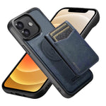Custodia per telefono Suteni G5S5 2 in 1 con apribottiglie magnetico rimovibile, porta carte e retro in pelle bovina., For iPhone 13 Pro Max, For iPhone 13 Pro, For iPhone 13, For iPhone 12 Pro Max, For iPhone 12 / 12 Pro