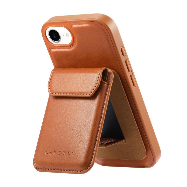 Custodia per telefono CaseNeo Retro Multi-Card Bag con retro magnetico, For iPhone 17e / 16e, For iPhone 17 Pro Max, For iPhone 17 Pro, For iPhone 17, For iPhone Air, FOr iPhone 16 Pro Max