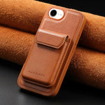 Custodia per telefono CaseNeo Retro Multi-Card Bag con retro magnetico, For iPhone 17e / 16e, For iPhone 17 Pro Max, For iPhone 17 Pro, For iPhone 17, For iPhone Air, FOr iPhone 16 Pro Max