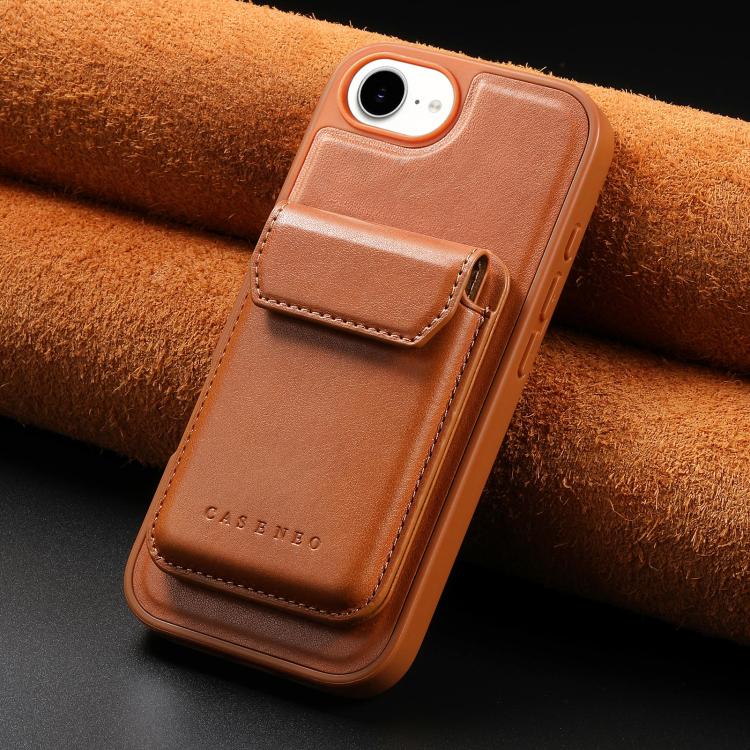 Custodia per telefono CaseNeo Retro Multi-Card Bag con retro magnetico, For iPhone 17e / 16e, For iPhone 17 Pro Max, For iPhone 17 Pro, For iPhone 17, For iPhone Air, FOr iPhone 16 Pro Max