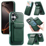 Custodia per telefono CaseNeo Retro Multi-Card Bag con retro magnetico, For iPhone 16 Pro, For iPhone 16 Plus, For iPhone 16, For iPhone 15 Pro Max, For iPhone 15 Pro, For iPhone 15 Plus