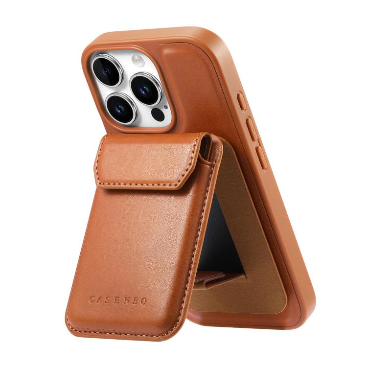 Custodia per telefono CaseNeo Retro Multi-Card Bag con retro magnetico, For iPhone 16 Pro, For iPhone 16 Plus, For iPhone 16, For iPhone 15 Pro Max, For iPhone 15 Pro, For iPhone 15 Plus