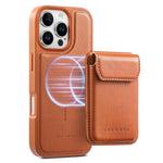 Custodia per telefono CaseNeo Retro Multi-Card Bag con retro magnetico, For iPhone 16 Pro, For iPhone 16 Plus, For iPhone 16, For iPhone 15 Pro Max, For iPhone 15 Pro, For iPhone 15 Plus