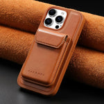 Custodia per telefono CaseNeo Retro Multi-Card Bag con retro magnetico, For iPhone 16 Pro, For iPhone 16 Plus, For iPhone 16, For iPhone 15 Pro Max, For iPhone 15 Pro, For iPhone 15 Plus