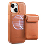 Custodia per telefono CaseNeo Retro Multi-Card Bag con retro magnetico, For iPhone 15, For iPhone 14, For iPhone 14 Pro, For iPhone 14 Pro Max, For iPhone 13 Pro Max, For iPhone 13 Pro
