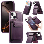 Custodia per telefono CaseNeo Retro Multi-Card Bag con retro magnetico, For iPhone 15, For iPhone 14, For iPhone 14 Pro, For iPhone 14 Pro Max, For iPhone 13 Pro Max, For iPhone 13 Pro