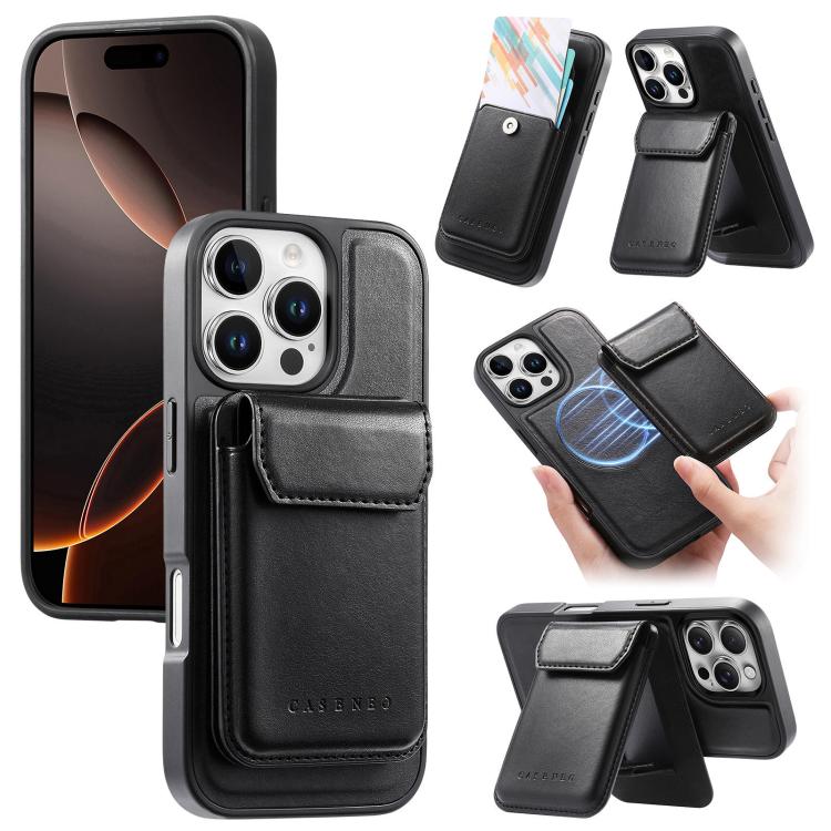 Custodia per telefono CaseNeo Retro Multi-Card Bag con retro magnetico, For iPhone 15, For iPhone 14, For iPhone 14 Pro, For iPhone 14 Pro Max, For iPhone 13 Pro Max, For iPhone 13 Pro