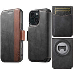 Custodia per telefono Suteni Q07S5 3 in 1 con apribottiglie staccabile, porta carte magnetico e inserti in ecopelle., For iPhone 15 Pro Max, For iPhone 15 Pro, For iPhone 15 Plus, For iPhone 15, For iPhone 14 Plus, For iPhone 14, For iPhone 14 Pro     ...