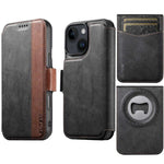 Custodia per telefono Suteni Q07S5 3 in 1 con apribottiglie staccabile, porta carte magnetico e inserti in ecopelle., For iPhone 15 Pro Max, For iPhone 15 Pro, For iPhone 15 Plus, For iPhone 15, For iPhone 14 Plus, For iPhone 14, For iPhone 14 Pro     ...