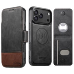 Custodia per telefono Suteni Q06S5 3 in 1 con apribottiglie staccabile, porta carte e chiusura magnetica in ecopelle., For iPhone 17 Pro Max, For iPhone 17 Pro, For iPhone 17, For iPhone Air, For iPhone 16 Pro Max, For iPhone 16 Pro, For iPhone 16 Plus...