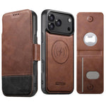 Custodia per telefono Suteni Q06S5 3 in 1 con apribottiglie staccabile, porta carte e chiusura magnetica in ecopelle., For iPhone 17 Pro Max, For iPhone 17 Pro, For iPhone 17, For iPhone Air, For iPhone 16 Pro Max, For iPhone 16 Pro, For iPhone 16 Plus...