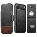 Custodia per telefono Suteni Q06S5 3 in 1 con apribottiglie staccabile, porta carte e chiusura magnetica in ecopelle., For iPhone 17 Pro Max, For iPhone 17 Pro, For iPhone 17, For iPhone Air, For iPhone 16 Pro Max, For iPhone 16 Pro, For iPhone 16 Plus...