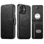 Suteni Q05S5 Custodia per telefono 3 in 1 con apribottiglie staccabile, porta carte magnetico in pelle bovina vegana, For iPhone 17 Pro Max, For iPhone 17 Pro, For iPhone 17, For iPhone Air, For iPhone 16 Pro Max, For iPhone 16 Pro, For iPhone 16 Plus ...