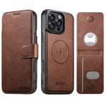 Suteni Q05S5 Custodia per telefono 3 in 1 con apribottiglie staccabile, porta carte magnetico in pelle bovina vegana, For iPhone 15 Pro Max, For iPhone 15 Pro, For iPhone 15 Plus, For iPhone 15, For iPhone 14 Plus, For iPhone 14, For iPhone 14 Pro     ...