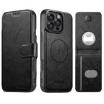 Suteni Q05S5 Custodia per telefono 3 in 1 con apribottiglie staccabile, porta carte magnetico in pelle bovina vegana, For iPhone 13 Pro Max, For iPhone 13 Pro, For iPhone 13, For iPhone 12, For iPhone 12 Pro Max, For iPhone 12 Pro