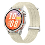 Cinturino per orologio con maglie doppie, in nylon traspirante, morbido come una nuvola, con chiusura in metallo., 18mm, 20mm