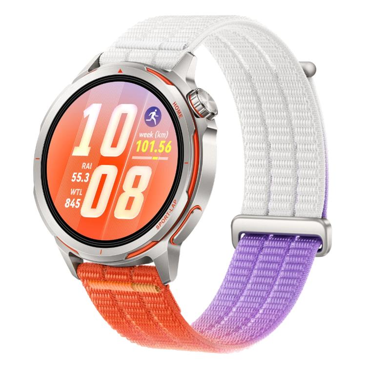Cinturino per orologio con maglie doppie, in nylon traspirante, morbido come una nuvola, con chiusura in metallo., 22mm