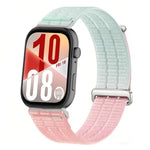 Cinturino per orologio con maglie doppie, in nylon traspirante, morbido come una nuvola, con chiusura in metallo., For Huawei Watch Fit 5 / Fit 5 Pro / Fit 4