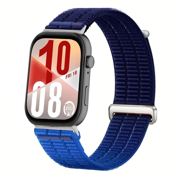 Cinturino per orologio con maglie doppie, in nylon traspirante, morbido come una nuvola, con chiusura in metallo., For Huawei Watch Fit 5 / Fit 5 Pro / Fit 4