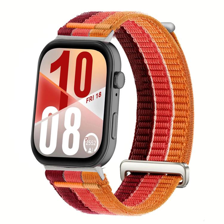 Cinturino per orologio con maglie doppie, in nylon traspirante, morbido come una nuvola, con chiusura in metallo., For Huawei Watch Fit 5 / Fit 5 Pro / Fit 4