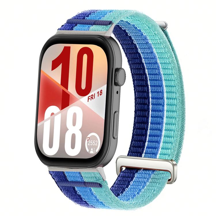 Cinturino per orologio con maglie doppie, in nylon traspirante, morbido come una nuvola, con chiusura in metallo., For Huawei Watch Fit 5 / Fit 5 Pro / Fit 4
