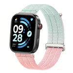 Cinturino per orologio con maglie doppie, in nylon traspirante, morbido come una nuvola, con chiusura in metallo., For Xiaomi Band  10 Pro / Redmi Watch 6 / 5