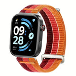 Cinturino per orologio con maglie doppie, in nylon traspirante, morbido come una nuvola, con chiusura in metallo., For Xiaomi Band  10 Pro / Redmi Watch 6 / 5