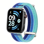 Cinturino per orologio con maglie doppie, in nylon traspirante, morbido come una nuvola, con chiusura in metallo., For Xiaomi Band  10 Pro / Redmi Watch 6 / 5