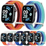 Cinturino per orologio con maglie doppie, in nylon traspirante, morbido come una nuvola, con chiusura in metallo., For Xiaomi Band  10 Pro / Redmi Watch 6 / 5