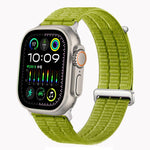 Cinturino per orologio con maglie doppie, in nylon traspirante, morbido come una nuvola, con chiusura in metallo., For Apple Watch 46mm / 49mm / 45mm / 44mm, For Apple Watch 42mm / 41mm / 40mm / 38mm
