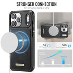Custodia posteriore magnetica in ecopelle CaseMe serie C69 per telefono., For iPhone 17 Pro Max, For iPhone 17 Pro, For iPhone 17, For iPhone Air