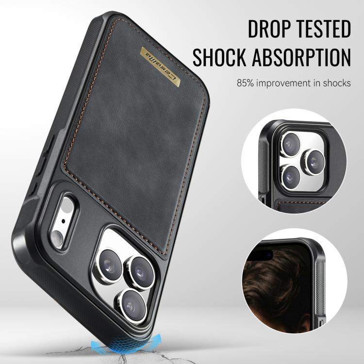 Custodia posteriore magnetica in ecopelle CaseMe serie C69 per telefono., For iPhone 17 Pro Max, For iPhone 17 Pro, For iPhone 17, For iPhone Air