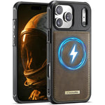 Custodia posteriore magnetica in ecopelle CaseMe serie C69 per telefono., For iPhone 17 Pro Max, For iPhone 17 Pro, For iPhone 17, For iPhone Air